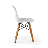 Seduna Eames Child Sandalye 2 Adet | Natural Ahşap Ayaklı - 10