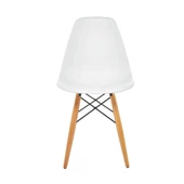 Seduna Eames Sandalye | Natural Ahşap Ayaklı - 2