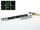 Yeşil Lazer Pointer 8000 Mw  5 Başlıklı - 3