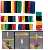 328 Parça Makaron Seti Kablo Birleştirme Koruyucu Sıcaklıkla Daralan Set - 5