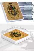 Gökyüzü Panel Harry Potter-led Avize-25watt-30cm X 30cm Çocuk Odası Avize - 4