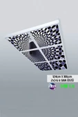Gökyüzü Panel 124cm X 186cm-altılı- Led-sıva Üstü-324 Watt-tavan Led Aydınlatma-avize Modelleri-led Işık - 1