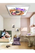 Gökyüzü Panel Çocuk-odası-avize-60x60-54w-led-armatür-genç-odası-avize-desenli-panel-en-şık-çocuk-odası-led-lamba - 1
