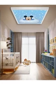 Gökyüzü Panel Rüyacı -bebek Odası Avize-60cmx60cm-54watt-led-çoçuk Odası Avize Modelleri-samsung Led-aydınlatma - 1