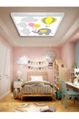 Gökyüzü Panel Çocuk-odası-avize-60x60-54w-led-armatür-genç-odası-avize-desenli-panel-en-şık-genç-odası-aydınlatma - 2