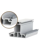 Contacall PVC Kapı-Pencere Değişim Contası Yalıtım Fitili Kalın Model 7mm Gri 10 Metre - 3