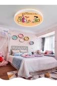 Gökyüzü Panel Taş Devri Avize-led Avize-25 Watt-30cm X 30cm, Çocuk Odası Avize, Avize Modelleri, Flintstones Avize - 1