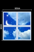 Gökyüzü Panel 124cm X 124cm-dörtlü- Led-sıva Üstü-216w-kreş-ana Okulu Led Aydınlatma-avize Modelleri - 2