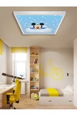 Gökyüzü Panel Rüyacı -bebek Odası Avize-60cmx60cm-54watt-led-çoçuk Odası Avize Modelleri-samsung Led-aydınlatma - 2