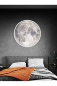 Gökyüzü Panel Yatak Odası Aplik Moon Led Aplik 30cm Çap Led 25watt - 1