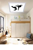 Gökyüzü Panel Judo Led Aydınlatma - 54w Tavana Model Hd Avize- 60x60 - Beyaz Işık - 3