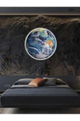 Gökyüzü Panel World, Lux Led Aplik, 30cm Çap Led 25watt, Modern, Duvar Aplik, Led,yatak Odası Aplik,trendyol Aplik - 4