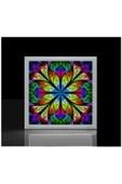 Gökyüzü Panel Koridor 54watt-60x60 -led Avize- Yeni Model Aydınlatma- Kare Tavana Yapışık-kolay Montaj Avize - 3