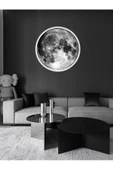 Gökyüzü Panel Yeni Model Led Aplik, 30cm Çap, Led 25watt, Modern, Duvar Aplik, Yatak Odası Aplik, Aplik Modelleri - 1