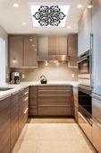 Gökyüzü Panel Mutfak Led Avize Şık Desenli Led Avize 42w Tavana Model - 5