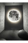 Gökyüzü Panel Moon Led Aplik 30cm Çap 25watt Led - 1