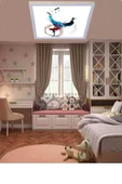 Gökyüzü Panel Rock Man Ledli Avize-60x60 Led Panel Tasarım Kare Led Avize-54w-6500k- Genç Işıklandırma - 3