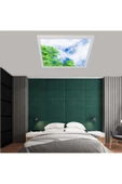 Gökyüzü Panel Yeni Nesil 54 Watt-kare 60x60 -led Yatak Odası Tasarım Aydınlatma-tavana Yapışık-kolay Montaj Avize - 1