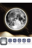 Gökyüzü Panel Yeni Model Led Aplik, 30cm Çap, Led 25watt, Modern, Duvar Aplik, Yatak Odası Aplik, Aplik Modelleri - 5