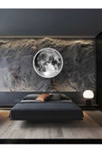 Gökyüzü Panel Moon Led Aplik, 30cm Çap, Led 25watt, Modern,duvar Aplik,yatak Odası Aplik, Duvar Lambası, Led Aplik - 2