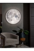 Gökyüzü Panel Modern Aplik-Moon Led 30 cm Çap 25watt - 1