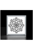 Gökyüzü Panel Desenli 60x60 Ledli Lamba-tavana Model Avize-54watt-beyaz Işık-ev-oda Avize Modelleri-yeni Trend - 3
