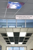 Gökyüzü Panel Asma Tavan Led-60cmx60cm-sıva Altı-54w-6500k-led Panel-led Armatür- 60x60 Taş Yünü Asma Tavan Ledi - 3