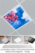 Gökyüzü Panel Asma Tavan Led-60cmx60cm-sıva Altı-54w-6500k-led Panel-led Armatür-60x60 Taş Yünü Asma Tavan Ledi-a+ - 3