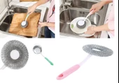 Mangal Temizleme Fırçası - Barbekü Fırçası - Lavabo Bulaşık Fırçası - 3