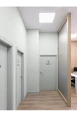 Gökyüzü Panel Kare Led Panel, 60cm X 60cm, Sıva Altı, 45w Led Panel, Taş Yünü Asma Tavan Led Panel, Beyaz Işık, - 4