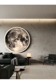 Gökyüzü Panel New-moon, Modern Aplik, 30cm Led 25watt, Led Duvar Aplikleri, Yatak Odası Aplik, Yatak Başı Aplik - 1
