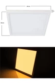 Gökyüzü Panel Sıva Üstü 60cm x60cm Led Panel, Mutfak Avize, 60x60 Led Avize, 54 Watt, Homojen Gün Işığı 4000K - 2