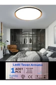 Gökyüzü Panel LEDLİ TAVAN ARMATÜR, 45WATT – BEYAZ IŞIK – 7000K,50cm Yuvarlak Modern Avize, 4150 Lümen Güçlü  Avize - 3