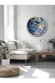 Gökyüzü Panel World, Led Aplik,30cm Çap Led 25watt, Modern duvar Aplik Led, Yatak Odası Aplik Yatak Başı Aplik New - 3