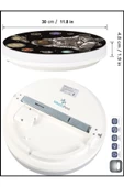 Gökyüzü Panel Space, Astronot Aplik-led Aplik-25watt-30cm Çap, Çocuk Odası Aplik, Aplik Modelleri, Trendyol Aplik - 5