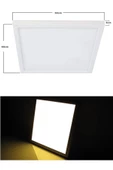 Gökyüzü Panel Sıva Üstü Led Aydınlatma, 60x60 Led Panel 54 Watt, 25m2-30m2 Alan Aydınlatır, Beyaz Homojen Işık, - 4
