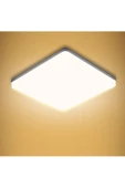 Gökyüzü Panel Salon Avize 25watt-30cm X 30cm Lüks Led Aydınlatma, Avize Modelleri, Oturma Odası Avize (yeni) - 5