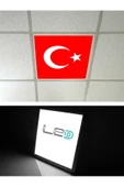 Gökyüzü Panel Bayrak Led Panel-60cmx60cm-sıva Altı-54w-6500k-beyaz-led Panel-led Armatür- Taş Yünü Asma Tavan - 3