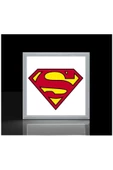 Gökyüzü Panel Super Man Çocuk Led Avize-54w Güçlü Aydınlatma-60x60 Beyaz Homojen Işık-modern Tasarım Baskılı - 3