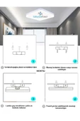 Gökyüzü Panel Lüks Çocuk Odası Avize 25watt-30cm X 30cm Lüks Led Aydınlatma, Küçük Koyun, Çocuk Avize Modelleri - 5