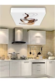 Gökyüzü Panel Lüks Mutfak Aydınlatma 25watt-30cm X 30cm Mutfak Avize Modelleri, Fincan, Lüks Led Aydınlatma - 1