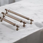 Nesil Bronz Metal Kulp 128 mm- 12.8 cm Mobilya Çekmece Mutfak Dolabı Dolap Kulpları Kulbu Kulpu thumbnail 4