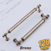 Nesil Bronz Metal Kulp 128 mm- 12.8 cm Mobilya Çekmece Mutfak Dolabı Dolap Kulpları Kulbu Kulpu thumbnail 1