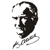 ATATÜRK KUM BOYAMA KARTI SETİ JUMBO 5 ADET(33X47cm)-Red Castle KMB120 - 1