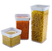 Vakumlu Kare Saklama Kabı - 1 Litre - 1