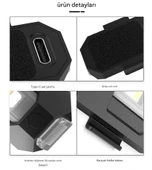 QASUL 2 Adet  Mini Led Lamba Çakarlı 7 Renk Flaşlı  Gece Güvenliği İçin Çarpışma Önleyici Aydınlatma Motosiklet Drone Bisiklet Otomotiv - 6