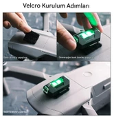 QASUL 2 Adet  Mini Led Lamba Çakarlı 7 Renk Flaşlı  Gece Güvenliği İçin Çarpışma Önleyici Aydınlatma Motosiklet Drone Bisiklet Otomotiv - 5