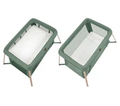 Maxi-Cosi Calao Light 2 'si Bir Arada Anne Yanı Beşik ve Taşınabilir Çift Katlı Park Yatak Beyond Green Eco - 9