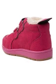 Mergenshoes 881 Fuşya Termo Taban Kürklü Kız Çocuk Bebe Bot - 3