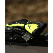 OJ SLEEK SİYAH/SARI KORUMALI UZUN RACING DERİ ELDİVEN S thumbnail 5